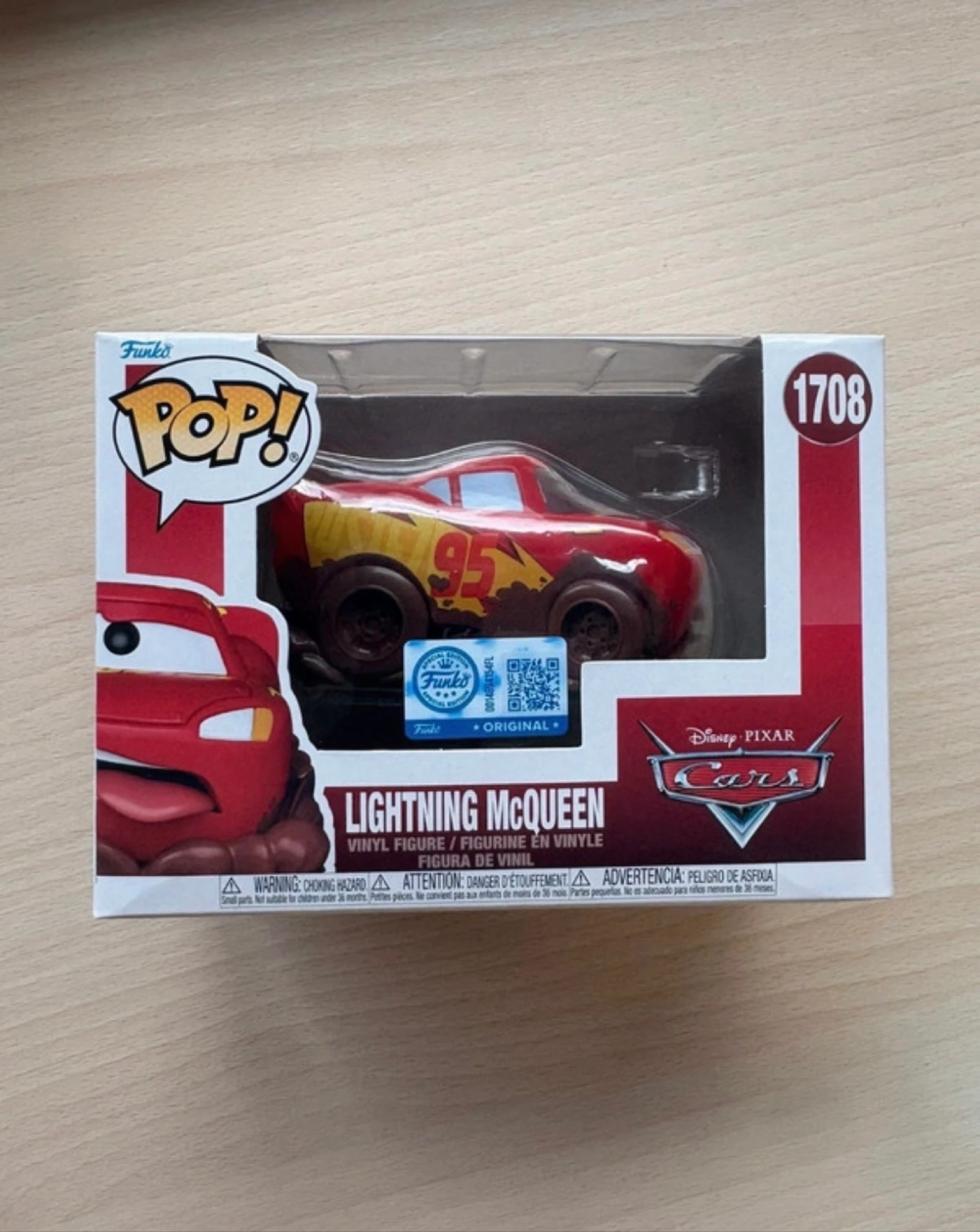 Funko Pop! Lightning McQueen (Cars) Disney Pixar Exclusive